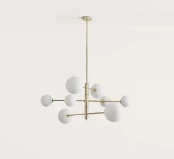 Suspension, Atom, laiton, Ø140cm, H54cm - Aromas del Campo