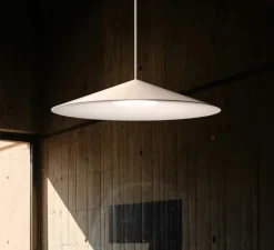 Suspension, Attic, blanc, LED, dim, 3000K, 875 lm, Ø52,4cm, H10cm - Zero