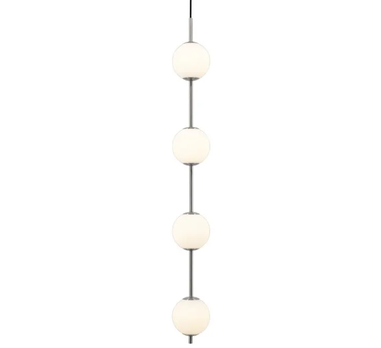 Suspension, Audrey 4, acier, LED, 2700K, 2230 lm, Ø12cm, H103cm - Umage