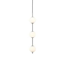 Suspension, Audrey 3, acier, LED, 2700K, 1650 lm, Ø12cm, H76,5cm - Umage
