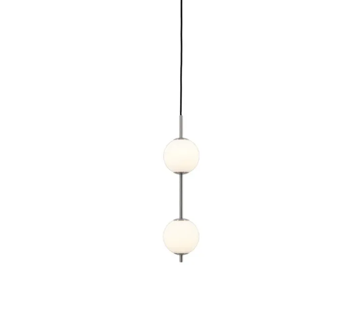 Suspension, Audrey 2, acier, LED, 2700K, 1080 lm, Ø12cm, H49cm - Umage