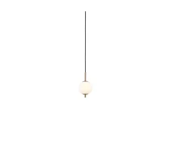 Suspension, Audrey 1, laiton, LED, 2700K, 460 lm, Ø12cm, H22,5cm - Umage
