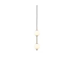 Suspension, Audrey 2, laiton, LED, 2700K, 1080 lm, Ø12cm, H49cm - Umage
