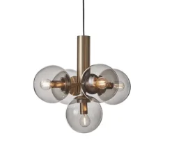 Suspension, Avenue 43, laiton brossé, Ø43cm, H40cm - Cobankeryd