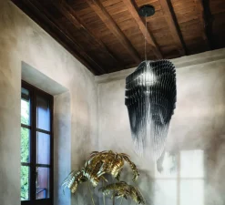 Suspension, Avia S, noir, Ø35cm, H32cm - Slamp