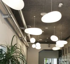 Suspension, Avion, blanc, Ø85cm, H34,2cm - Fritz Hansen