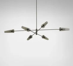 suspension, AXIS suspension large, bronze, L172cm, H19cm - CTO lighting