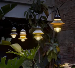 Suspension, baladeuse d'extérieur, Santorini, IP65, moutarde, H25,8cm - Marset