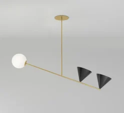 Suspension, Balancing, noir, L101cm, H76cm - atelier Areti