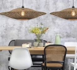 Suspension, Bali L, naturel, Ø87cm, H20cm - Good&Mojo