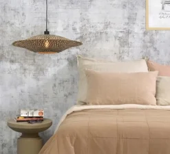 Suspension, Bali M, naturel, Ø60cm, H15cm - Good&Mojo