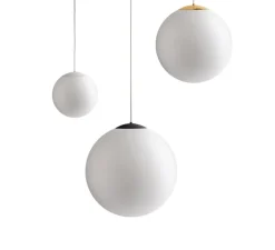 Suspension, Ball, IP40, blanc, Ø20cm, H20cm - Zangra