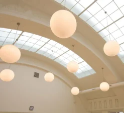 Suspension, Ball, IP40, blanc, Ø40cm - Zangra