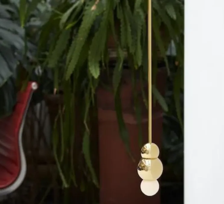 Suspension, Ball Light Large Wall Bracket, or, Ø9,5cm, H18cm - Anastassiades Studio
