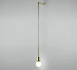 Suspension, Ball Light Large Wall Bracket, or, Ø9,5cm, H18cm - Anastassiades Studio