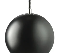Suspension, Ball, noir mat, Ø18cm, H15cm - Frandsen