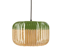 Suspension, Bamboo light outdoor S, vert, Ø35cm, H23cm - Forestier