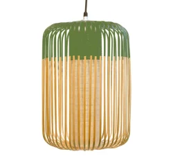 Suspension, Bamboo light outdoor L, vert, Ø35cm, H50cm - Forestier