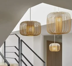 Suspension, Bamboo Light XS, blanc, Ø27cm, H20cm - Forestier