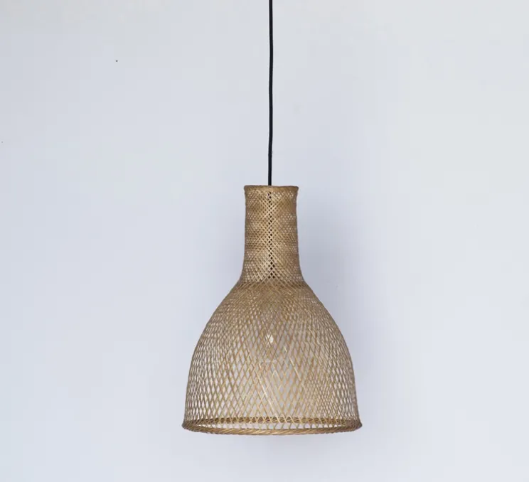 Suspension, Bamboo M3, naturel, Ø35cm, H47cm - Ay Illuminate
