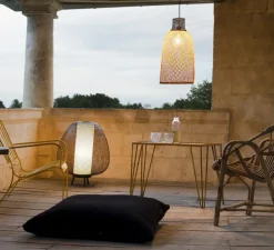 Suspension, Bamboo M2, naturel, Ø30cm, H55cm - Ay Illuminate