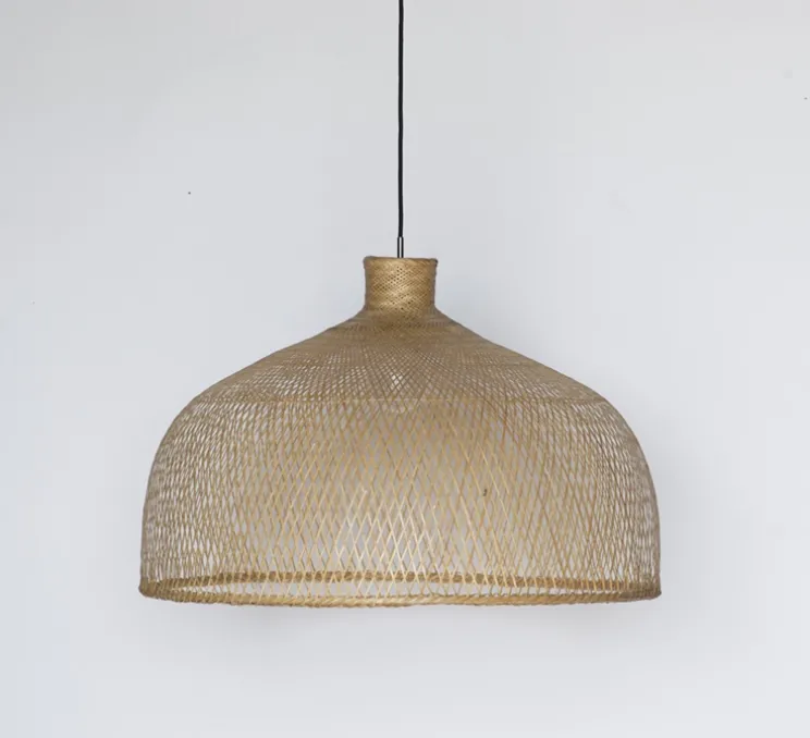 Suspension, Bamboo M1, naturel, Ø75cm, H47cm - Ay Illuminate