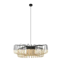 Suspension, Bamboo Up and Down XXL, noir, Ø80cm, H26cm - Forestier