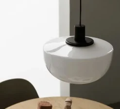 Suspension, Bank, blanc, noir, Ø35cm, H30cm - Audo Copenhagen