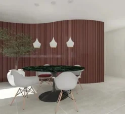 Suspension, Beat Fat, blanc, laiton, LED, dim, 3000k, 800 lm, Ø24cm, H30cm - Tom Dixon