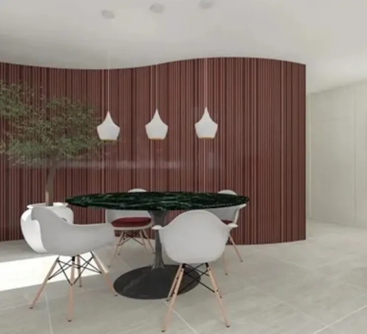 Suspension, Beat Fat, blanc, laiton, LED, dim, 3000k, 800 lm, Ø24cm, H30cm - Tom Dixon