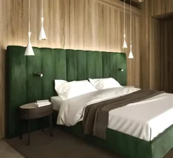 Suspension, Beat Tall, blanc, laiton, LED, dim, 3000k, 800 lm, Ø19cm, H36cm - Tom Dixon