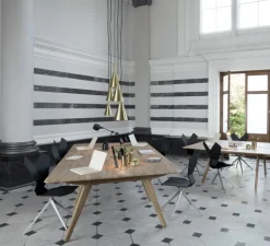 Suspension, Beat Tall, laiton brossé, LED, dim, 3000k, 800 lm, Ø19cm, H36cm - Tom Dixon