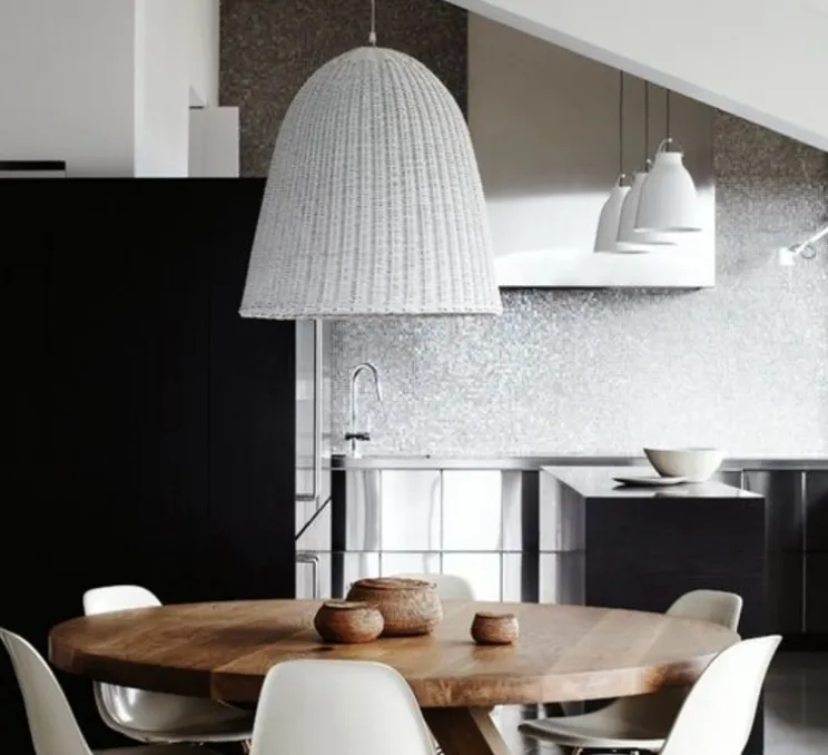 Suspension, Bell 95, blanc, Ø63cm, H63cm - Gervasoni