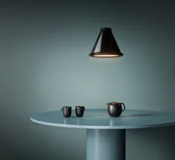 Suspension, Belle, noir , LED, dim, 2700K, 581 lm, Ø36cm, H28,5cm - Belid