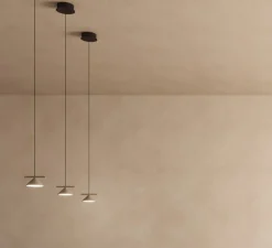 Suspension, Belle single, Gris ciment, LED, 2700K, 975 lm, Ø12,8cm, H7,3cm - Nexia