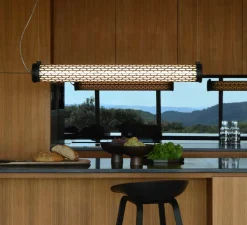 Suspension, Belleville, noir coal, Dimmable Casambi, LED, L130cm, H13cm, IP68, 2700K - Sammode