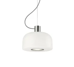 Suspension, Bellhop Glass S1, aluminium, Ø33cm, H28,5cm - Flos