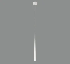 Suspension, Bendis surface, blanc, LED, 3000K, 600 lm, Ø3,2cm, H70cm - ACB
