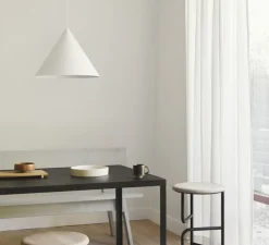 Suspension, Benjamin XL, blanc mat, Ø46cm, H35cm - Frandsen