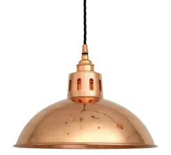 Suspension, Berlin, cuivre, Ø30cm, H20cm - Mullan Lighting