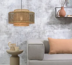 Suspension, Bhutan 5030, naturel, Ø50cm, H30cm - Good&Mojo