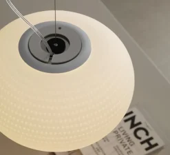 Suspension, Bianca Piccola, blanc, Ø16cm, H11,5cm - Fontana Arte