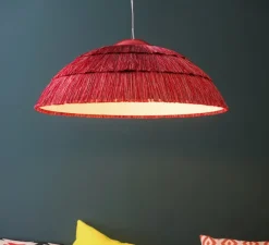 Suspension, Bigpascha, rouge, Ø74cm, H29cm - Fraumaier