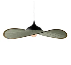 Suspension, Bloom, vert olive, Ø90cm, H14cm - Easy Light by Carpyen