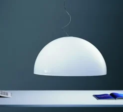 Suspension, BLOW, blanc, Ø85cm - Martinelli-luce