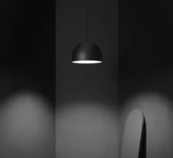 Suspension, Bob, blanc, LED, 3000K, 838 lm, Ø26cm, H15,5cm - Zero