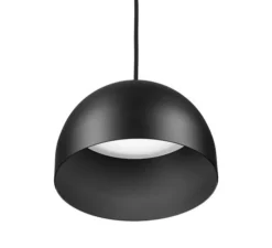 Suspension, Bob, blanc, LED, 3000K, 838 lm, Ø26cm, H15,5cm - Zero