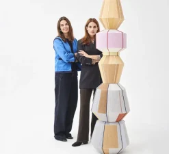 Suspension, Bonbon 380, crème glacée, rose, Ø38cm, H32cm - HAY