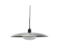 Suspension, Boston Antique brown, marron vieilli, Ø60cm, H7cm - House Doctor