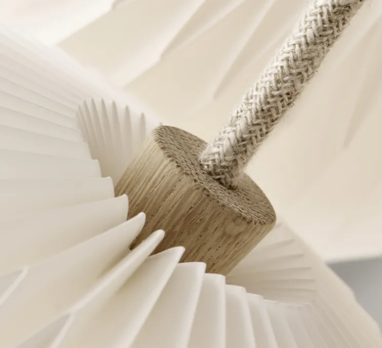 Suspension, Bouquet 1 Medium, papier blanc, Ø20cm, H21cm - Le Klint